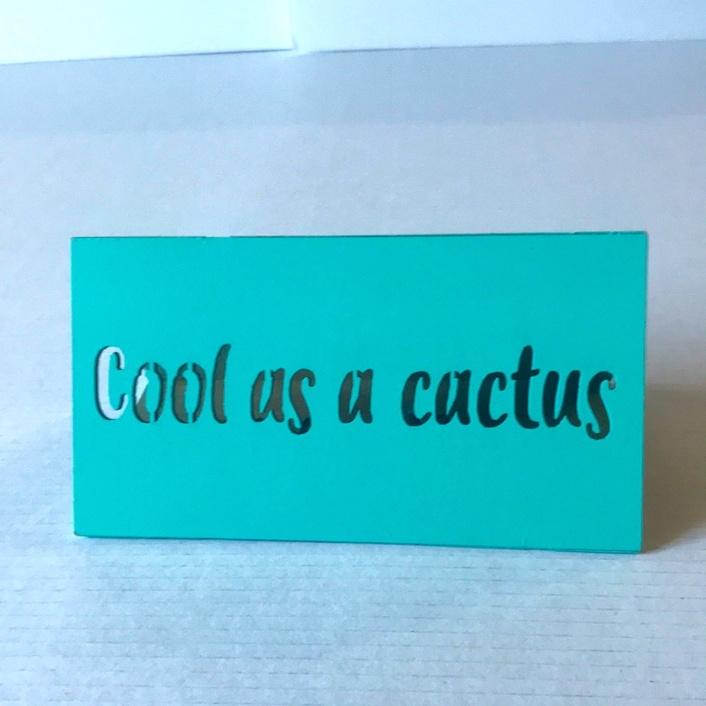 Desk Sign